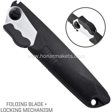 Garden Hand Folding Pruning Saw Black Camping Removable Blade outdoor Saw garden branch pruning saw